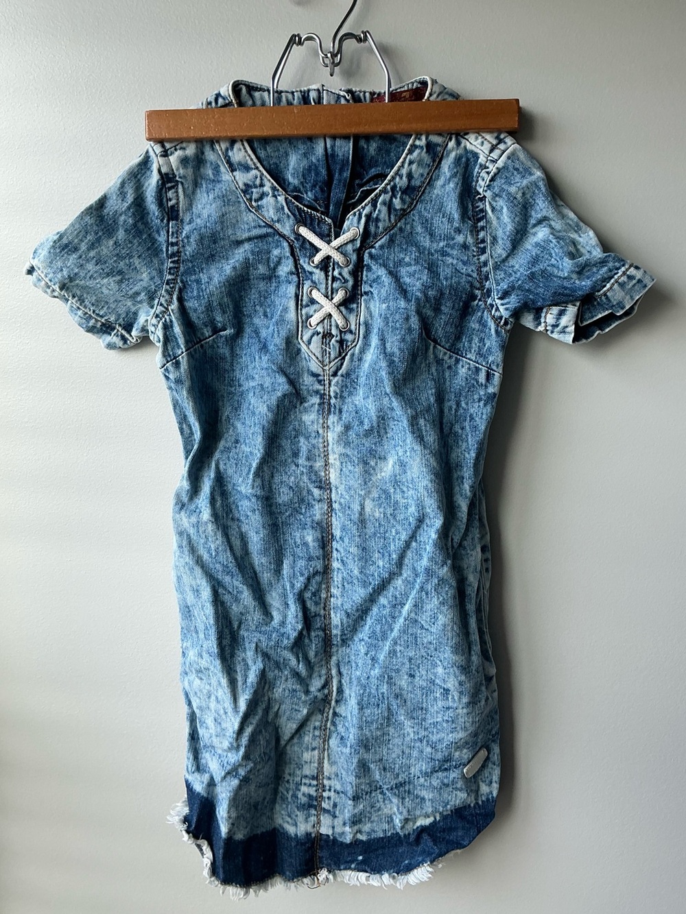 Girls denim dress